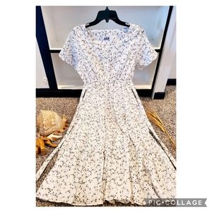 MINI FLORAL DRESS/ SPRING DRESS/ SUNDAY'S BEST